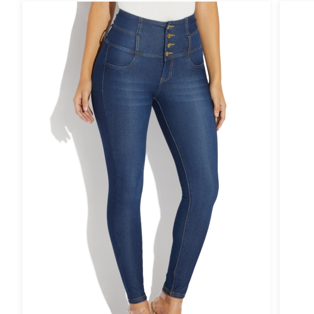 High Waisted skinny jeans sz M